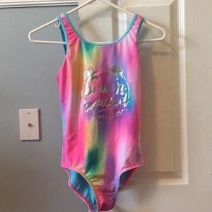 Justice One Piece Bathing Suit